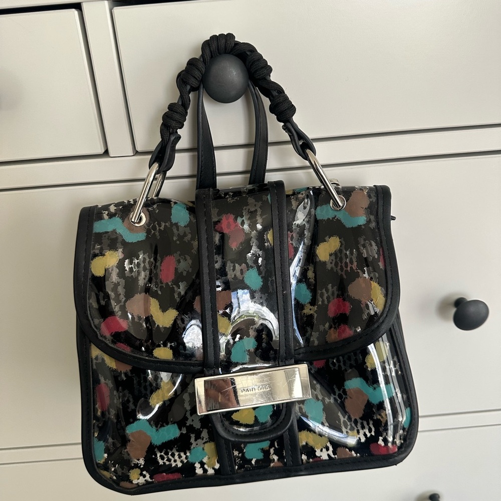 Stylish Black and Multicolor Women's Bag